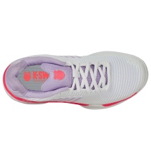 KSwiss Tennisschuhe Hypercourt Express 2 HB Clay/Sandplatz 2025 weiss/orchid/pink Damen