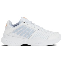 KSwiss Tennisschuhe Court Express Indoor/Carpet/Teppich weiss/violett/peach Kinder