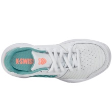 KSwiss Tennisschuhe Court Express Indoor/Carpet/Teppich weiss/mint Mädchen