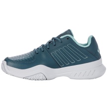 KSwiss Tennisschuhe Court Express Omni Allcourt 2024 tealblau/weiss Kinder