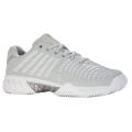 KSwiss Tennisschuhe Express Light 3 Clay/Sandplatz 2024 grau/weiss/limegrün Damen