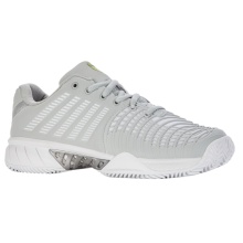 KSwiss Tennisschuhe Express Light 3 Clay/Sandplatz 2024 grau/weiss/limegrün Damen