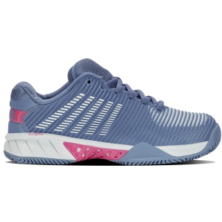 KSwiss Tennisschuhe Hypercourt Express 2 Clay/Sandplatz blau/rosa Damen