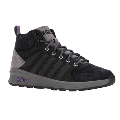 KSwiss Winterschuhe Sneaker Vista Trainer Mid (Leder) schwarz/charcoal Herren