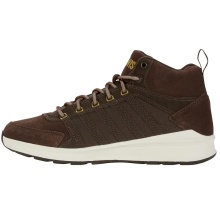 KSwiss Winterschuhe Sneaker Vista Trainer Mid (Leder) dunkelbraun/gold Herren