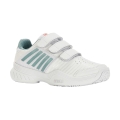 KSwiss Tennisschuhe Court Express Klett Allcourt weiss/blau Kleinkinder