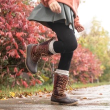 Kamik Winterstiefel Sierra (nahtversiegelt, wasserdicht) dunkelbraun Kinder