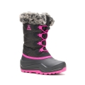 Kamik Winterstiefel Snowangel - Made in Canada, wasserdicht - schwarz/rose Kinder