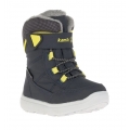 Kamik Winterschuhe Stance2 (wasserdicht, atmungsaktiv) navyblau/gelb Kinder