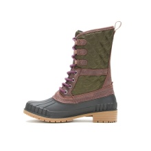 Kamik Winterstiefel Sienna 3 (Leder, wasserdicht, Made in Canada) olivegrün Damen