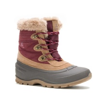 Kamik Winterstiefel Snovalley 5 (Wildleder, wasserdicht) burgunderrot Damen