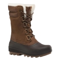 Kamik Winterstiefel Lauren (Leder, wasserdicht) - Made in Canada - dunkelbraun Damen