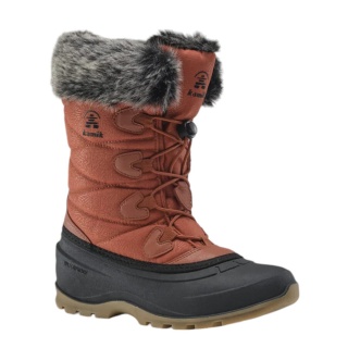 Kamik Winterstiefel Momentum 3 (gefüttert, wasserdicht, nahtversiegelt) brickrot Damen