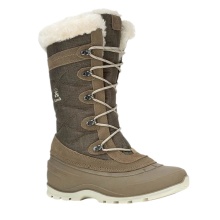 Kamik Winterstiefel Snovalley 4 (Wildleder, wasserdicht) fossilbraun Damen