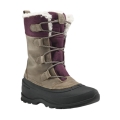 Kamik Winterstiefel Snowgem (Leder, Nylon, wasserdicht) braun/violett Damen