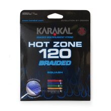 Karakal Squashsaite Hot Zone Braided 120 (Power+Kontrolle) 1.20mm blau 11m Set