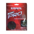 Karakal Badmintonsaite Nano Pro 66 schwarz 10m Set