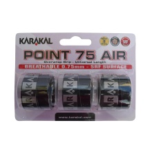 Karakal Overgrip Point Air 0.75mm schwarz 3er