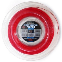 Karakal Squashsaite Hot Zone Braided 120 (Power+Kontrolle) rot 220m Rolle