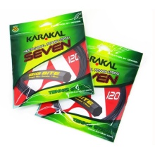 Karakal Tennissaite Big Bite Seven 120 (Kontrolle+Spin) schwarz 12m Set