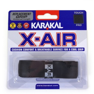 Karakal Basisband X-Air (hohe Schweißabsorption) 1.6mm schwarz - 1 Stück