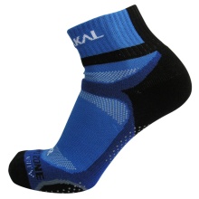 Karakal Indoorsocke X4 Ankle blau/schwarz - 1 Paar