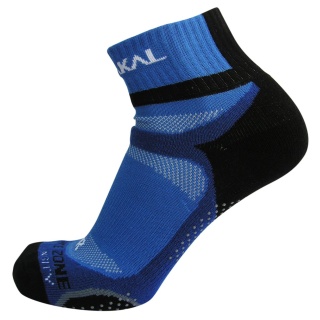 Karakal Indoorsocke X4 Ankle blau/schwarz - 1 Paar