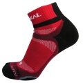 Karakal Indoorsocke X4 Ankle rot/schwarz - 1 Paar