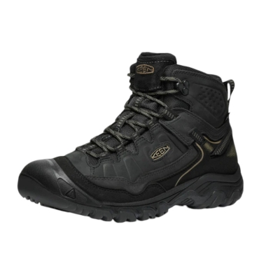 Keen Wanderschuhe Targhee IV Mid WP (Nubukleder, wasserdicht) schwarz Herren