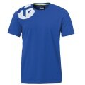 Kempa Sport-Tshirt Core 2.0 Basic (100% Baumwolle) dunkelblau Herren