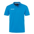 Kempa Sport-Polo Poly (100% Polyester) hellblau Herren