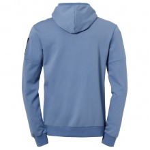 Kempa Freizeit-Kapuzenpullover Hoody Laganda mit Baumwollanteil stahlblau Herren