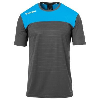 Kempa Sport-Trikot Emotion 2.0 (100% Polyester) anthrazit/kempablau Herren