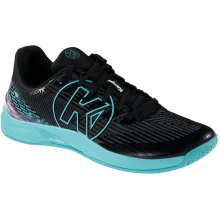 Kempa Hallen-Indoorschuhe Attack Two 2.0 schwarz/aqua Herren