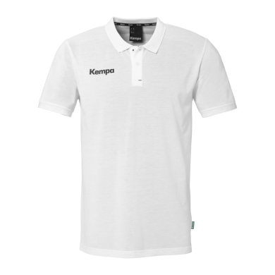 Kempa Sport/Freizeit-Polo Prime weiss Herren