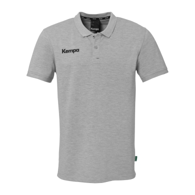 Kempa Sport/Freizeit-Polo Prime grau Herren