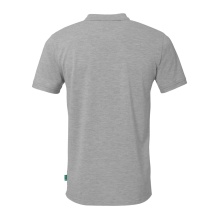 Kempa Sport/Freizeit-Polo Prime grau Herren