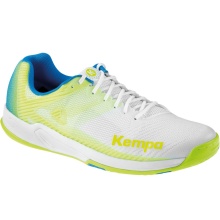 Kempa Hallen-Indoorschuhe Wing 2.0 weiss/nenongelb Herren