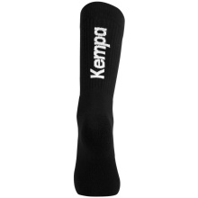 Kempa Indoorsocke Logo Classic schwarz/weiss - 1 Paar