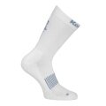 Kempa Indoorsocke Logo Classic weiss/aquablau - 1 Paar