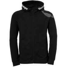 Kempa Kapuzenjacke (Hoodie) Full Zip Core 26 schwarz Herren