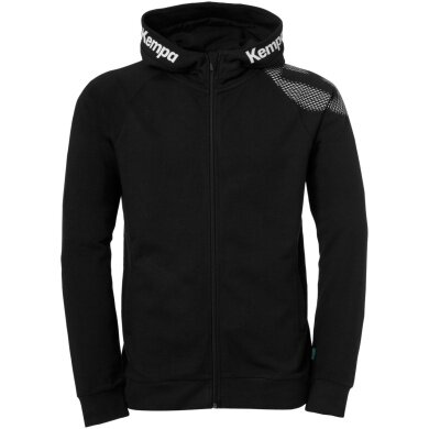 Kempa Kapuzenjacke (Hoodie) Full Zip Core 26 schwarz Herren