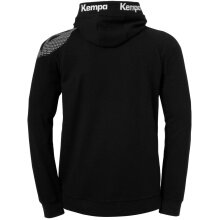 Kempa Kapuzenjacke (Hoodie) Full Zip Core 26 schwarz Herren