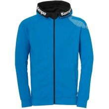 Kempa Kapuzenjacke (Hoodie) Full Zip Core 26 kempablau Herren