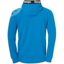 Kempa Kapuzenjacke (Hoodie) Full Zip Core 26 kempablau Herren