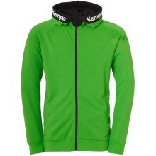 Kempa Kapuzenjacke (Hoodie) Full Zip Core 26 grün Herren