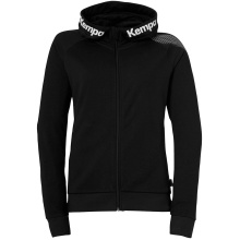 Kempa Kapuzenjacke (Hoodie) Full Zip Core 26 schwarz Damen