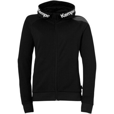 Kempa Kapuzenjacke (Hoodie) Full Zip Core 26 schwarz Damen