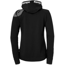 Kempa Kapuzenjacke (Hoodie) Full Zip Core 26 schwarz Damen