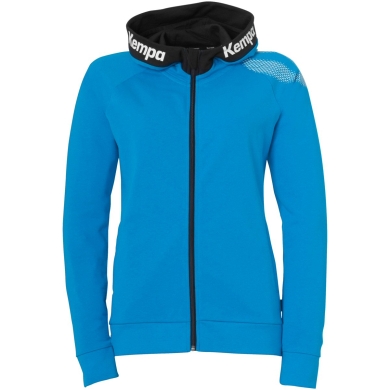 Kempa Kapuzenjacke (Hoodie) Full Zip Core 26 kempablau Damen